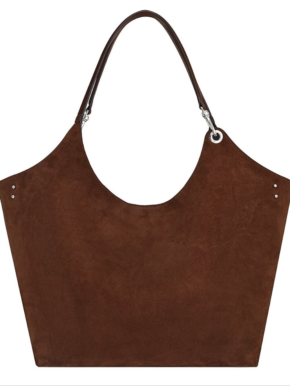 Rebecca Minkoff Perfect Leather Tote Dark Brown NWT